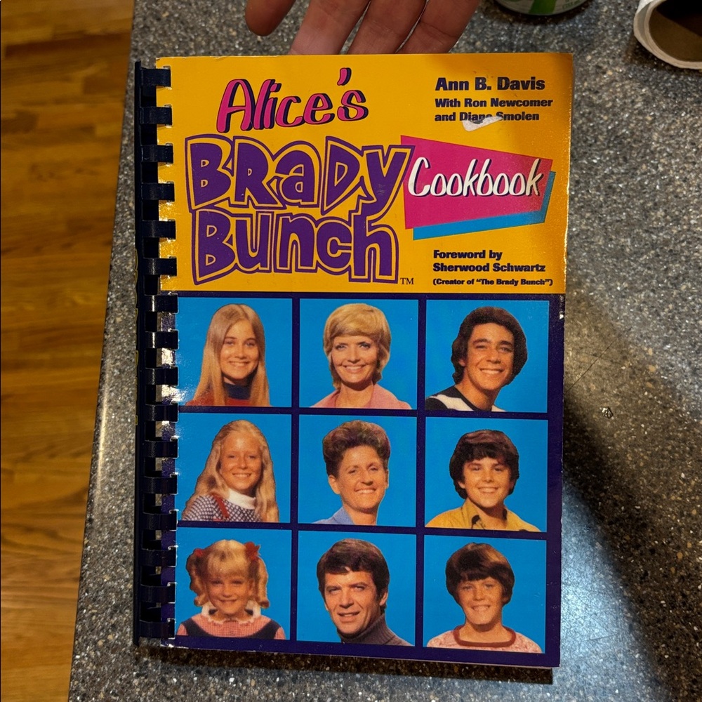 Brady Bunch Vintage Cookbook good used condition